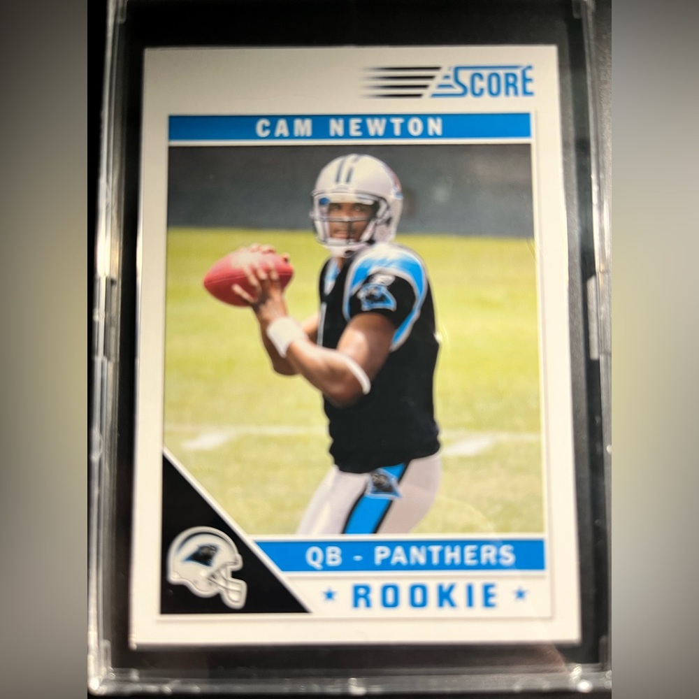 2011 SCORE CAM NEWTON RC ROOKIE CARD